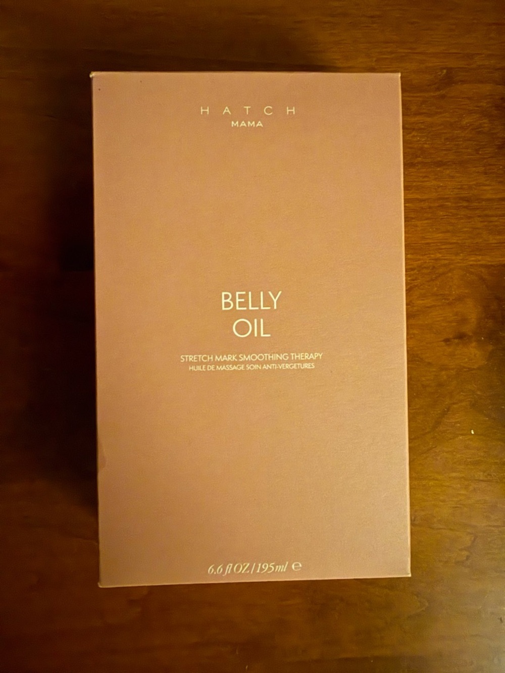 Belly Oil in Dusty Rose - Stretch Mark Smoothing Therapy